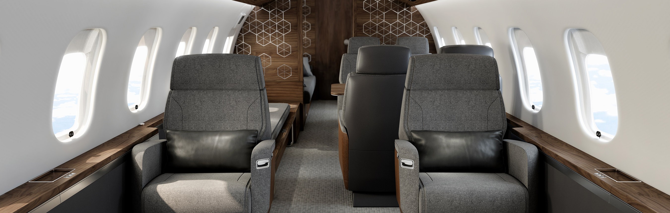 Global 6500 cabin