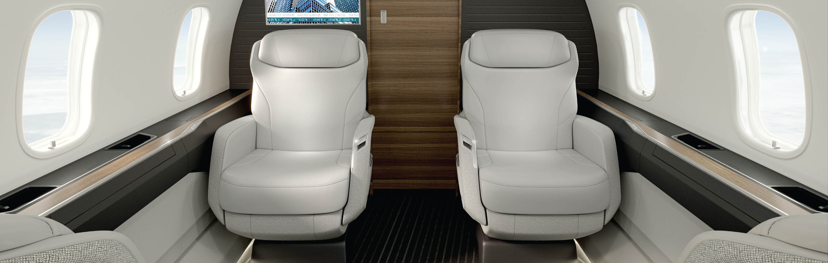 Challenger 3500 Cabin