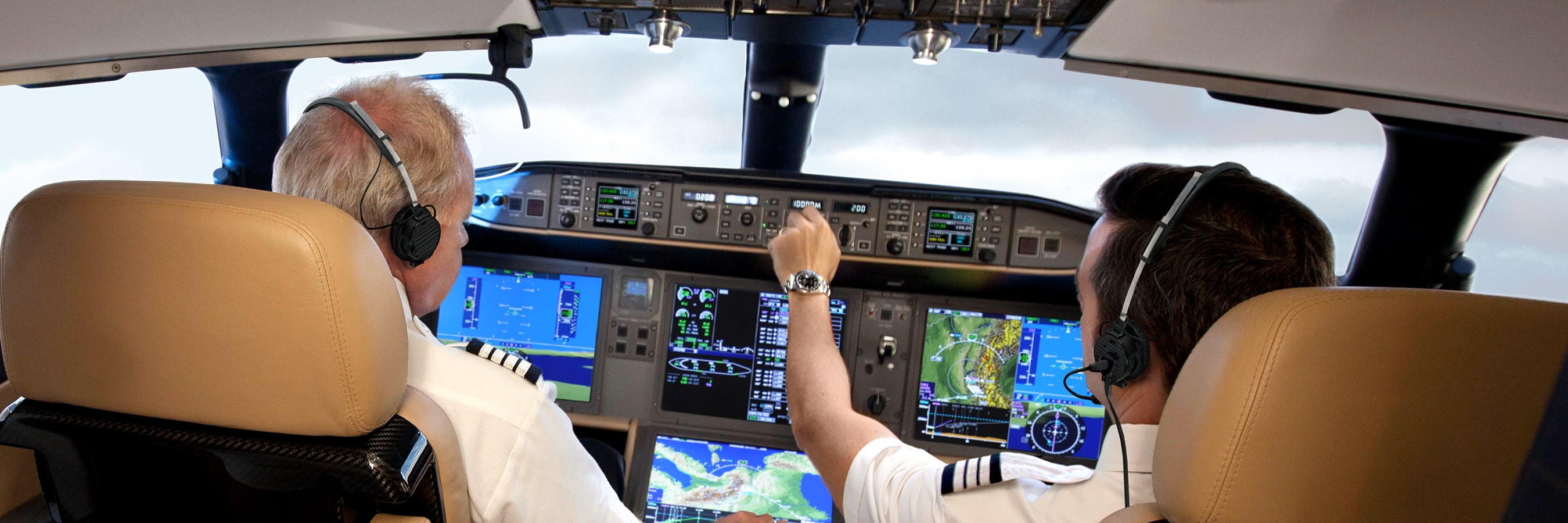 Global 7500 POSTE DE PILOTAGE