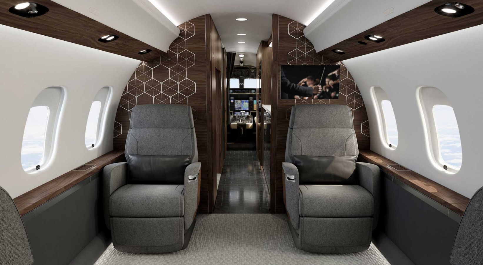 Global 6500 cabin